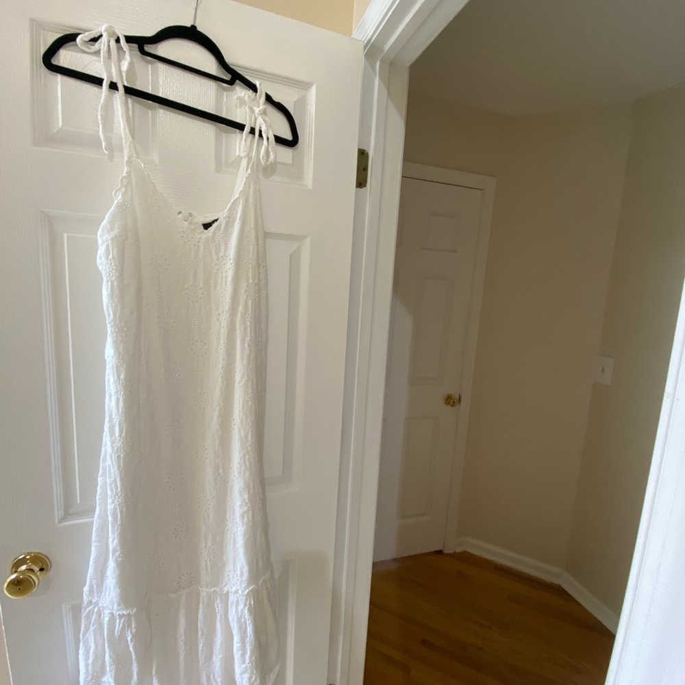 Lulus white eyelet dress